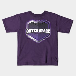 Outer Space cadet (logo) Kids T-Shirt